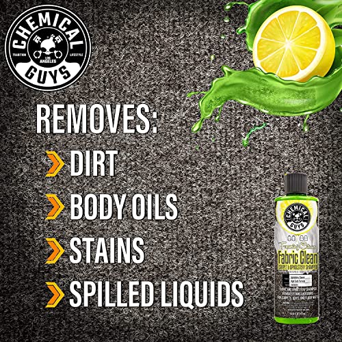 Chemical Guys Foaming Citrus Fabric Clean Carpet & Upholstery Cleaner (Car Carpets, Seats & Floor Mats), Safe for Cars, Home, Office, & More, Extra Large Size 32 fl oz, Citrus Scent - CWS20332 - size: 32 Fl Oz (Pack of 1)