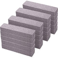 Norme 30 Pack Pumice Stones for Toilet Bowl Cleaning Scouring Pad Pumice Stick Cleaner for Cleaning Toilets Bathtubs Grills Kitchen Oven Stove Swimming Pools Sinks 5.9 x 1.4 x 0.9''(Gray) - color: Grey