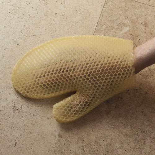 Supracor Spa Bath Mitt Body Exfoliator Face Scrub Sponge (Purple) - color: Purple