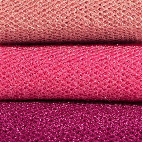 Kitsch African Net Sponge – Exfoliating Body Scrubber for Cleansing & Gentle Daily Exfoliation – Stretchable Bath Sponge for Hard-to-Reach Areas, Long-Lasting Shower Essential - Berry Pink, 3 Pcs - color: Berry Pink