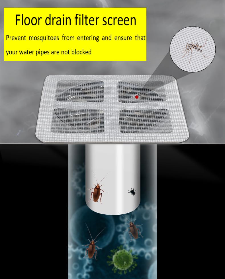 63 inch flexible drain snake drain clog remover tool, sewer, shower, kitchen, bathroom, tub, plunger alternative, drain hair removal tool（Gift 10 disposable floor drain nets）